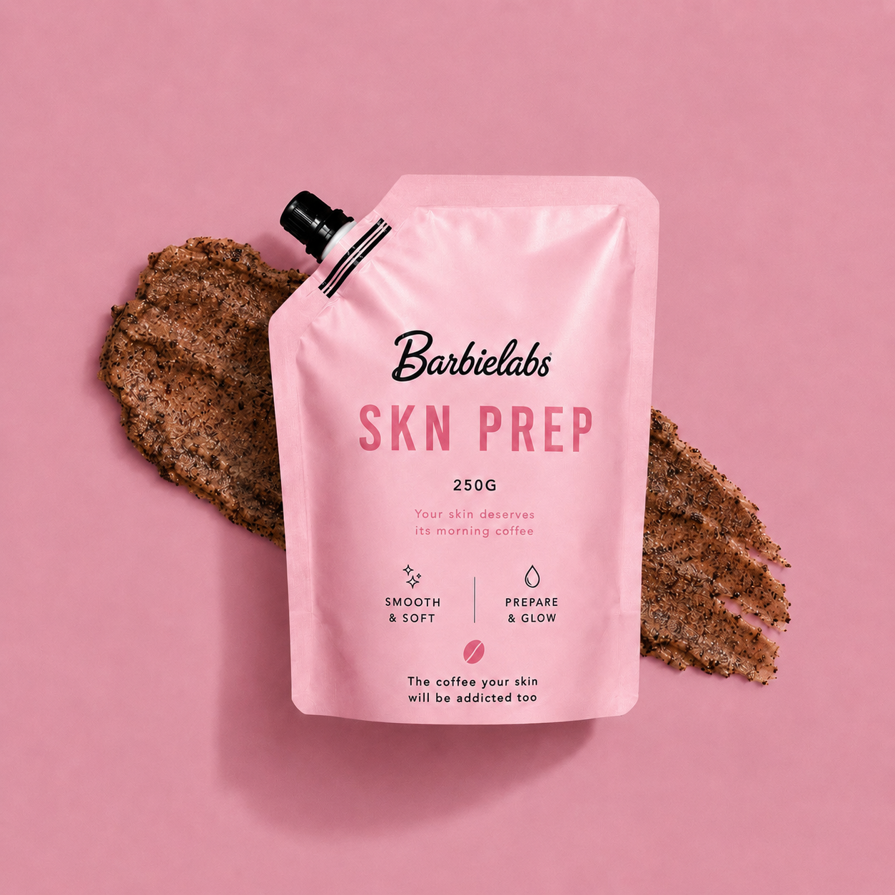 Coffee exfoliator