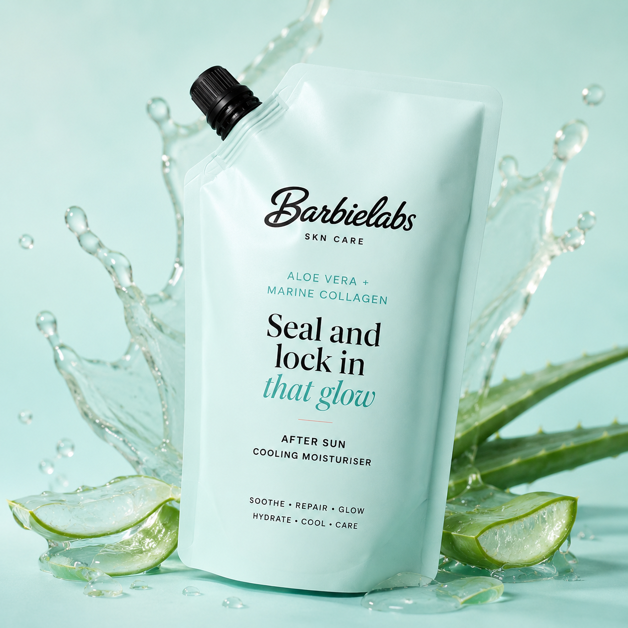 Aloe Vera & marine collagen after sun