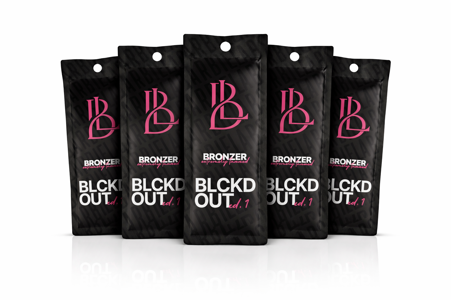 5 Pack sun bed bronzer cream