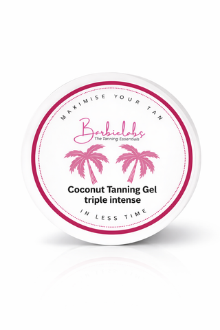 Triple Intense coconut tanning gel