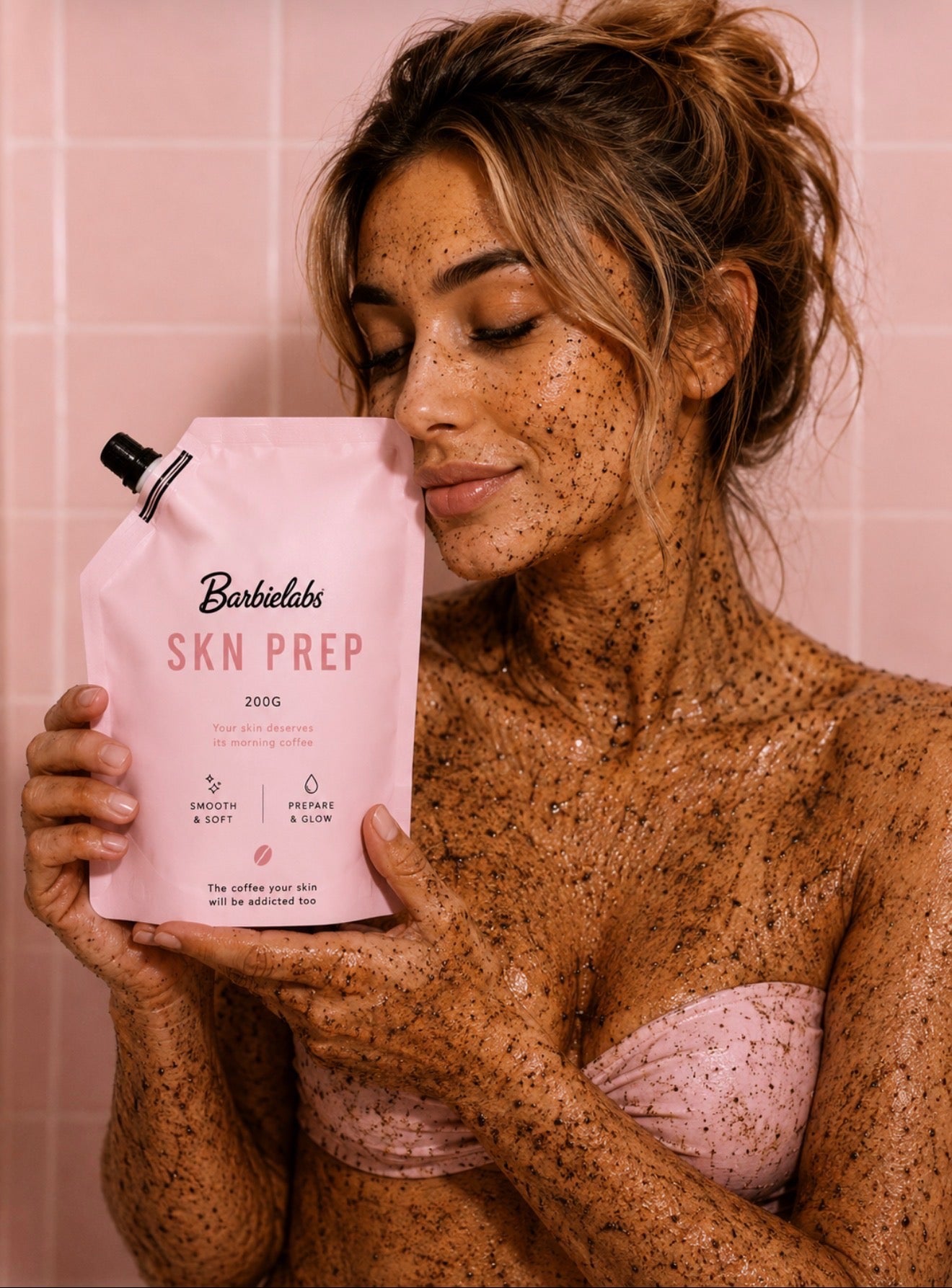 Coffee exfoliator